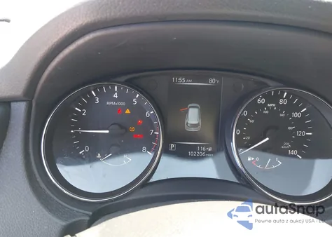 2017 Nissan Rogue Sl из США, поврежденный, VIN 5N1AT2MV0HC753627